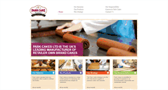 Desktop Screenshot of parkcakes.com